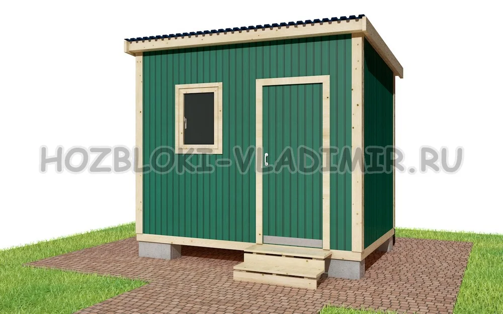 Хозблок 3х2м профлист